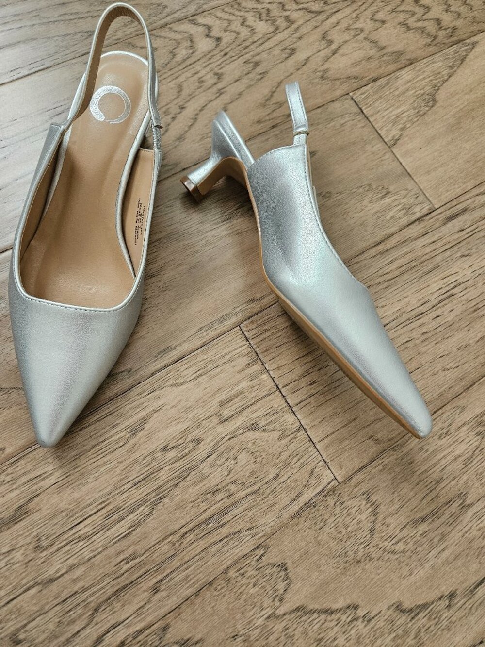 Journee Collection Paulina silver shoe